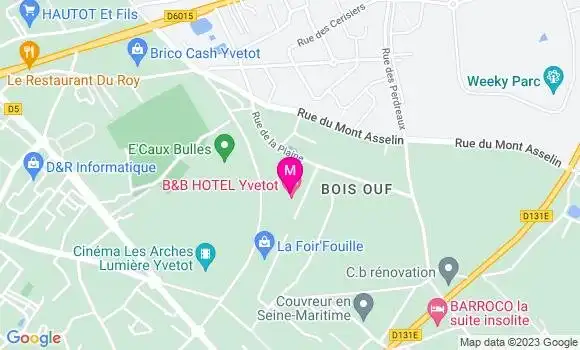 Localisation Restaurant Grill Courtepaille