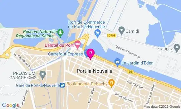 Localisation Restaurant  Le Xv