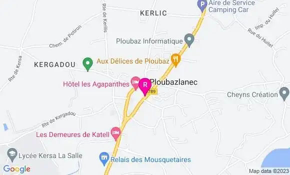 Localisation Restaurant  Le Canot