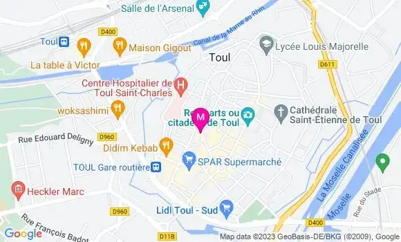 Localisation Restaurant  La Fiesta