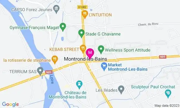 Localisation Restaurant  Carré Sud