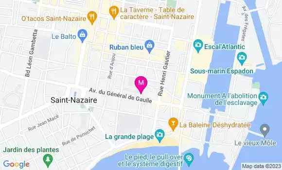 Localisation Restaurant Thaï La Compagnie Franco Thaïe