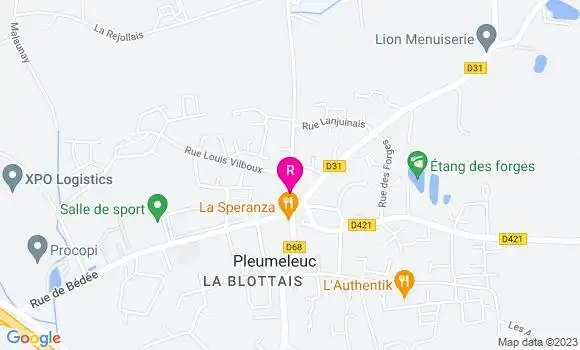 Localisation Restaurant  Autour des Saisons