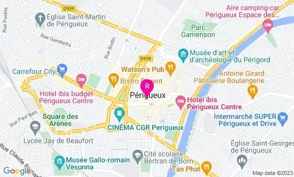 Localisation Restaurant Italien Café Louise