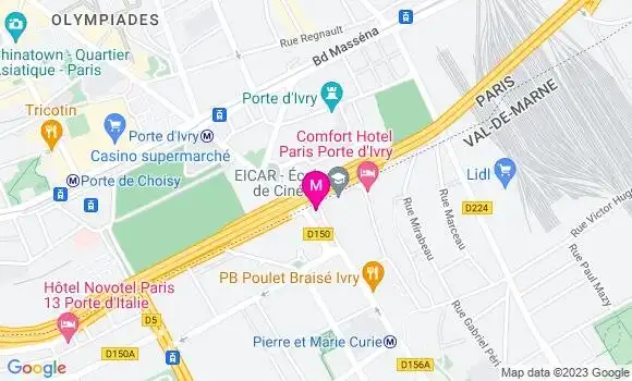Localisation Restaurant  O