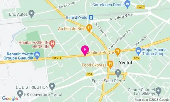 Localisation Restaurant  L