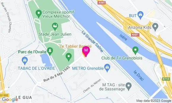 Localisation Restaurant  Le Tablier Bariolé