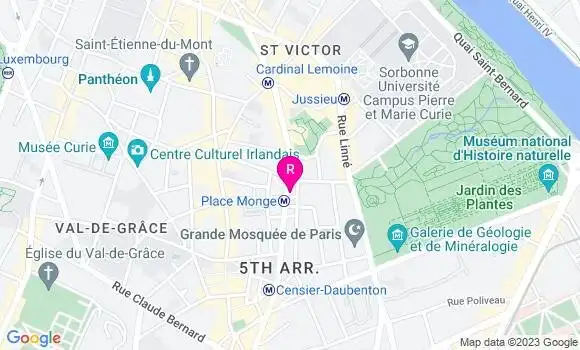 Localisation Bistrot Bistro du Marché