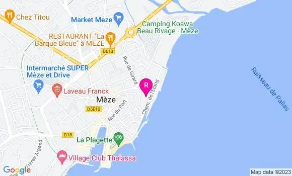 Localisation Restaurant  L