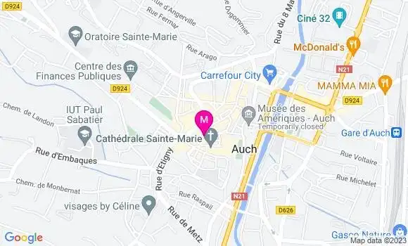 Localisation Restaurant  L