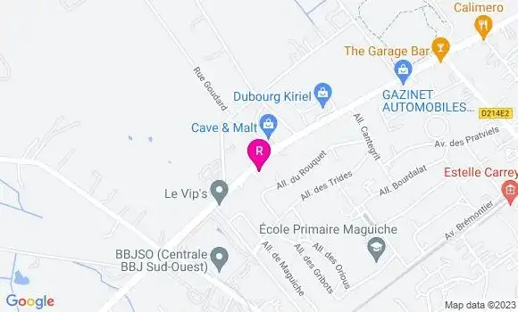 Localisation Restaurant  La Régalade