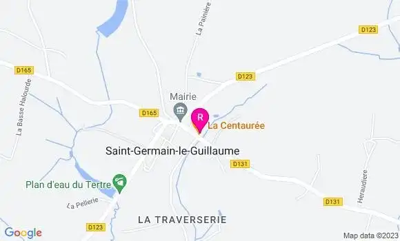Localisation Restaurant  La Centaurée
