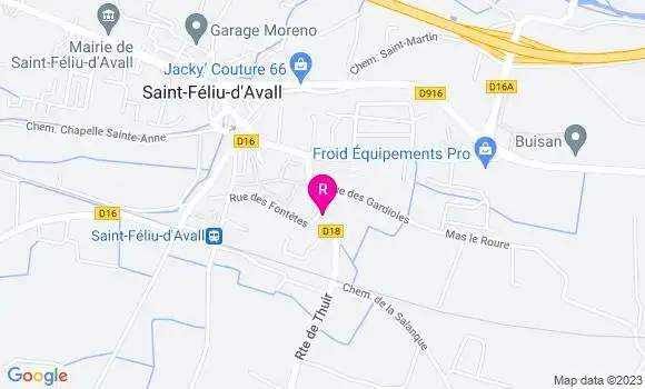 Localisation Restaurant  Al Casot