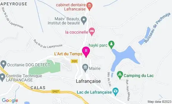 Localisation Restaurant  L