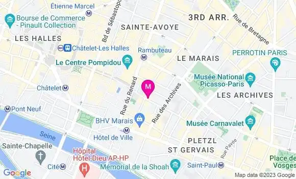 Localisation Restaurant  Chez Tata Burger