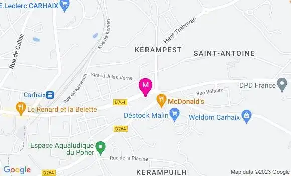 Localisation Restaurant Bio Bouche B