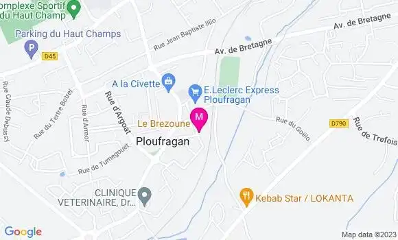 Localisation Restaurant Gastronomique Le Brezoune