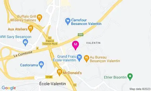 Localisation Restaurant  Au Bureau