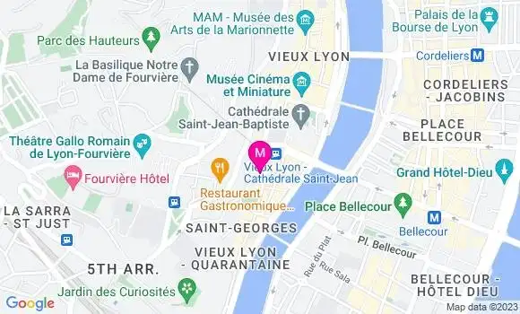 Localisation Restaurant  L