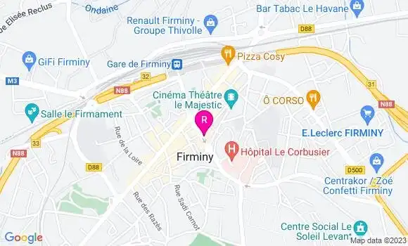 Localisation Brasserie du Breuil