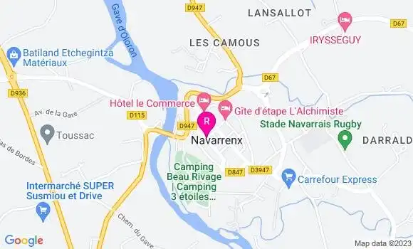Localisation Le P