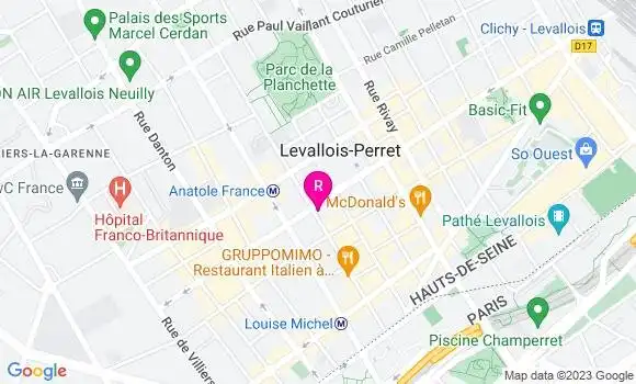 Localisation Restaurant  Hils