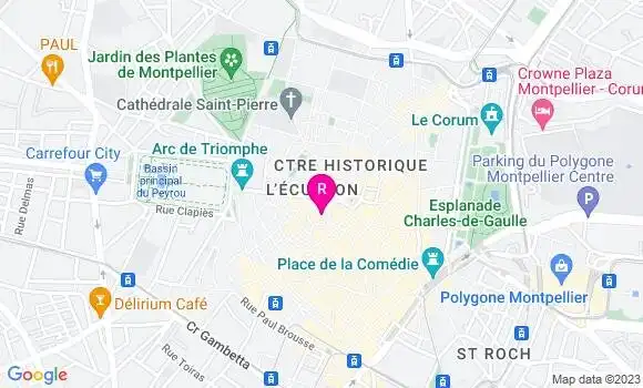 Localisation Restaurant  L