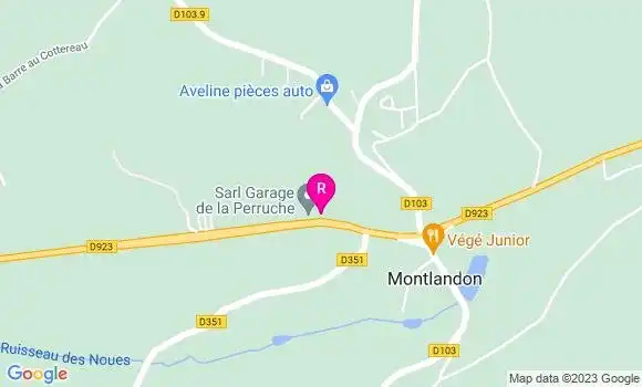 Localisation Pizzeria L