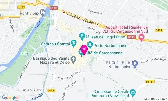 Localisation Restaurant  La Table d