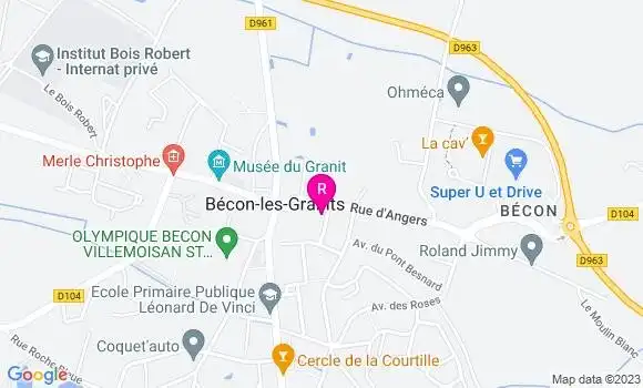 Localisation Restaurant  Le Délice