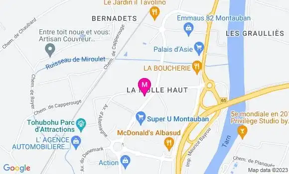 Localisation Restaurant  La Table d