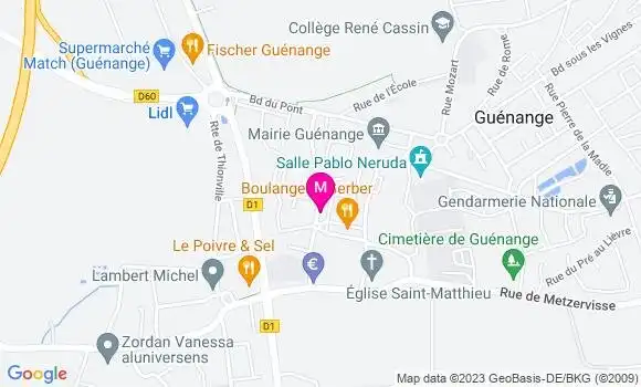 Localisation Restaurant Italien La Bottega Del Gusto