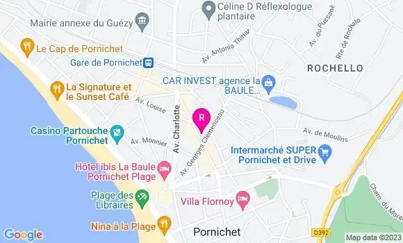 Localisation Crêperie Les Années Folles