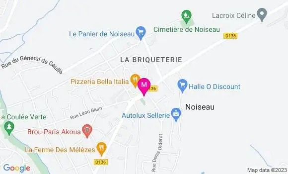 Localisation Brasserie de l