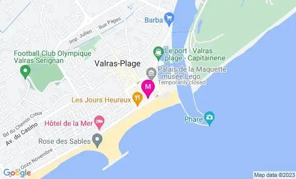 Localisation Restaurant  La Marine