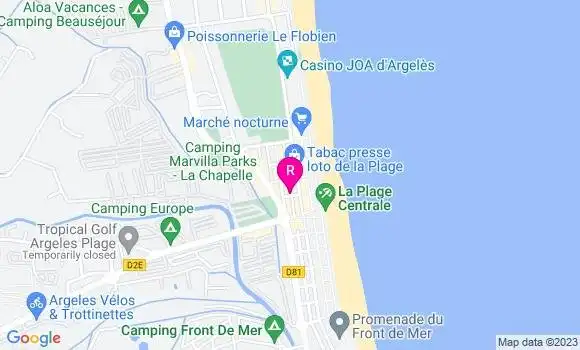 Localisation Crêperie Alexandre