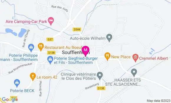 Localisation Restaurant  A l