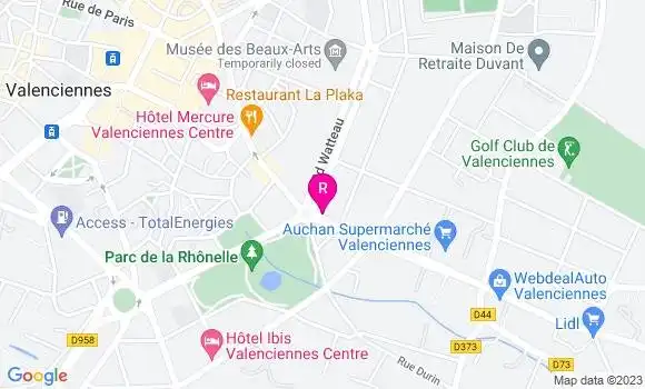 Localisation Restaurant  L