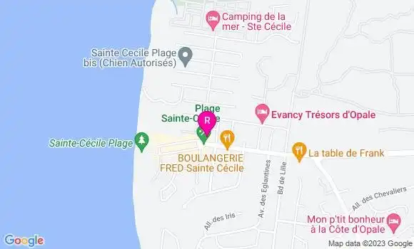 Localisation Restaurant  La Petite Bavière