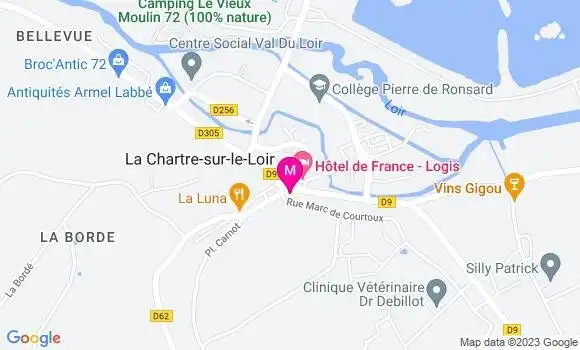 Localisation B le Restaurant