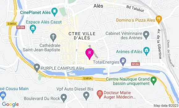Localisation Restaurant  L