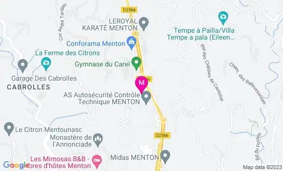Localisation Pizzeria Pizza Box