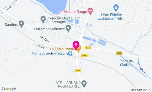 Localisation Restaurant  L