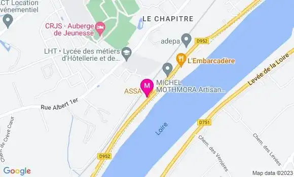 Localisation Restaurant Gastronomique Assa