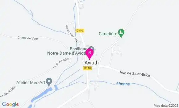 Localisation Restaurant  La Grange