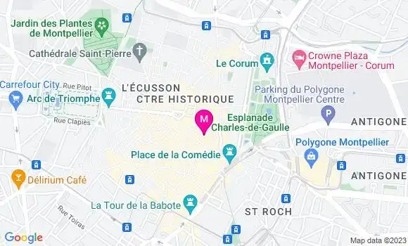 Localisation Restaurant  Le Jaurès