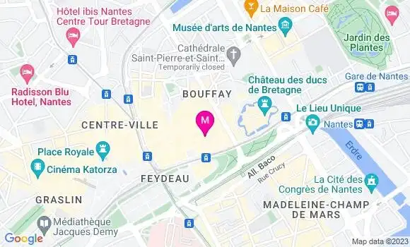 Localisation Restaurant Chinois La Grande Muraille