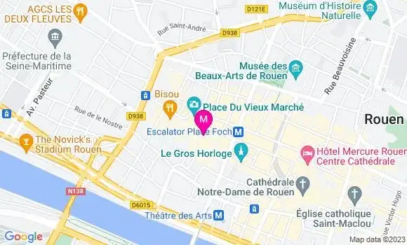 Localisation Restaurant  La Terrasse