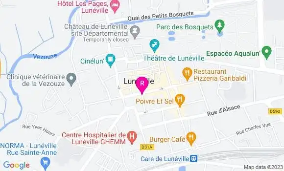 Localisation Restaurant  Le Banaudon