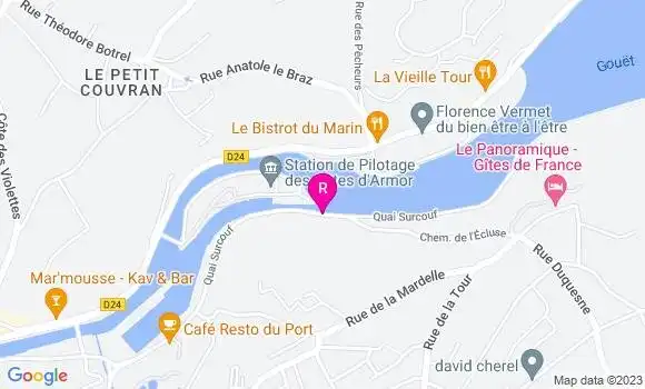 Localisation Café Resto du Port